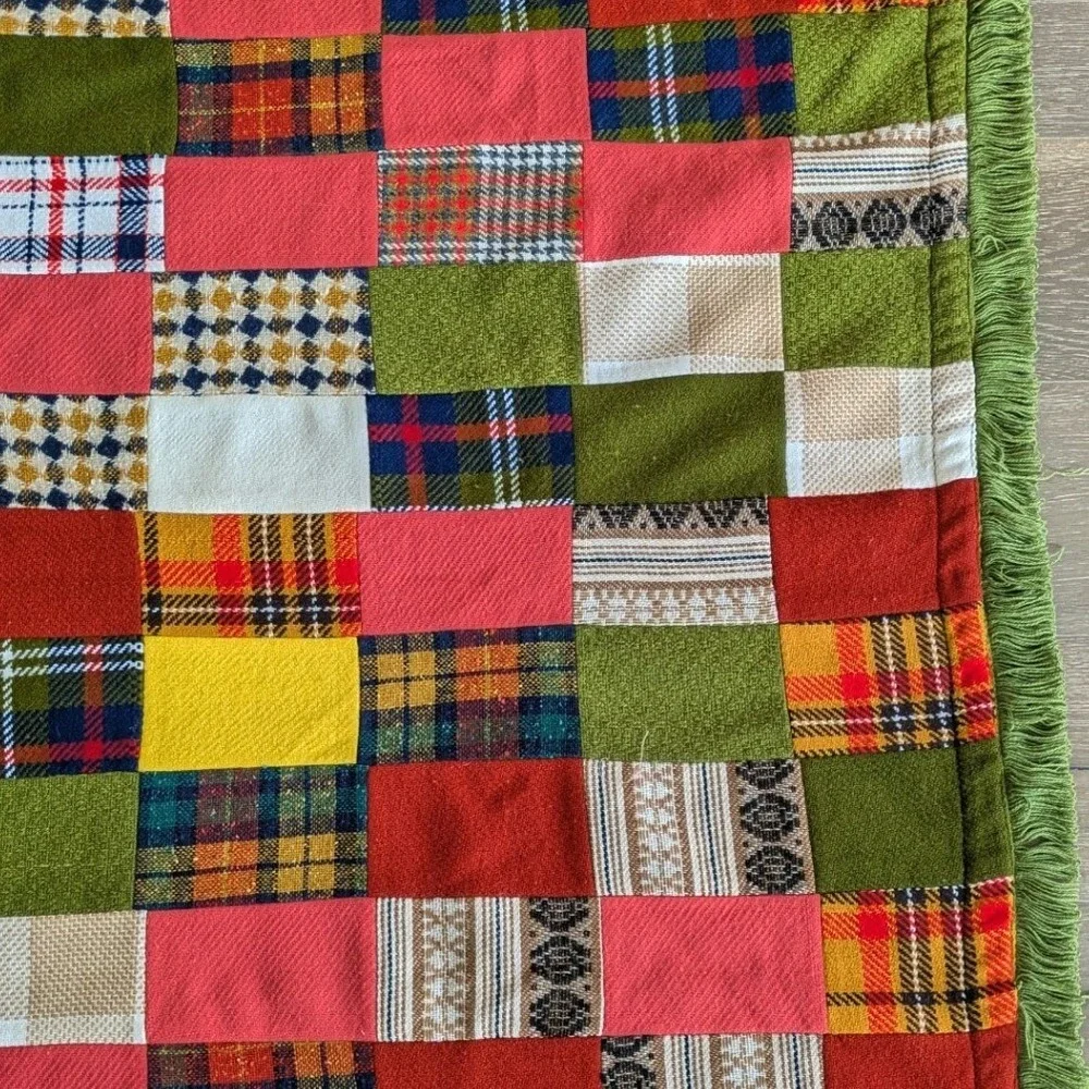 Handmade vintage patchwork